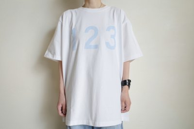 画像11: UNTRACE        TEE S/S "2"・WHITE