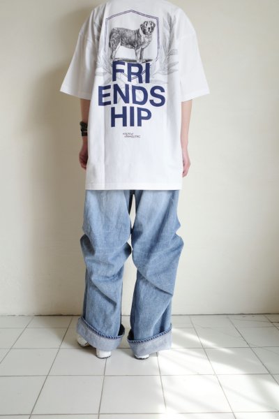 画像14: UNTRACE        TEE S/S "5"・WHITE