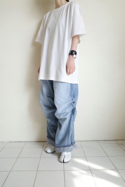 画像14: UNTRACE        TEE S/S "1"・WHITE