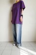 画像10: VOTE MAKE NEW CLOTHES       BI COLOR S/S T SHIRT・purple
