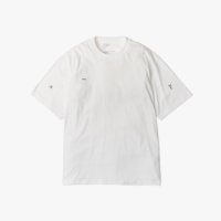 UNTRACE        TEE S/S "4"・WHITE