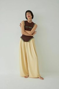 Mediam       Wide easy Pants・Cream