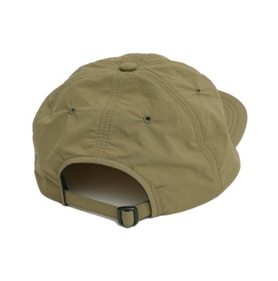 画像2:  GARBAGE      SOFT BRIM 6 PANEL CAP (BIG PEACE)・DK.OLIVE×WHITE EMB
