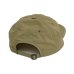 画像2:  GARBAGE      SOFT BRIM 6 PANEL CAP (BIG PEACE)・DK.OLIVE×WHITE EMB (2)