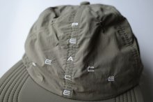 他の写真2:  GARBAGE      SOFT BRIM 6 PANEL CAP (BIG PEACE)・DK.OLIVE×WHITE EMB