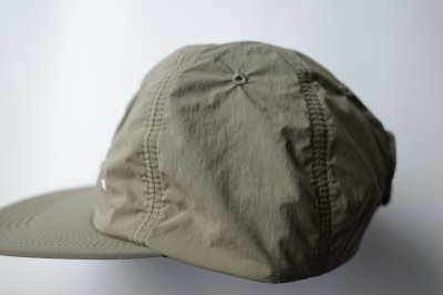 画像6:  GARBAGE      SOFT BRIM 6 PANEL CAP (BIG PEACE)・DK.OLIVE×WHITE EMB