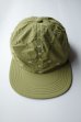 画像5:  GARBAGE      SOFT BRIM 6 PANEL CAP (BIG PEACE)・LT.OLIVE×WHITE EMB