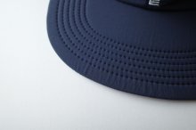 他の写真1:  GARBAGE      SOFT BRIM 6 PANEL CAP (BIG PEACE)・NAVY×WHITE EMB
