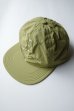 画像4:  GARBAGE      SOFT BRIM 6 PANEL CAP (BIG PEACE)・LT.OLIVE×WHITE EMB
