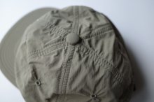 他の写真3:  GARBAGE      SOFT BRIM 6 PANEL CAP (BIG PEACE)・DK.OLIVE×WHITE EMB