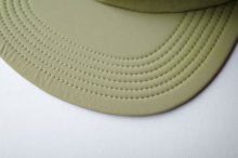 他の写真1:  GARBAGE      SOFT BRIM 6 PANEL CAP (BIG PEACE)・LT.OLIVE×WHITE EMB