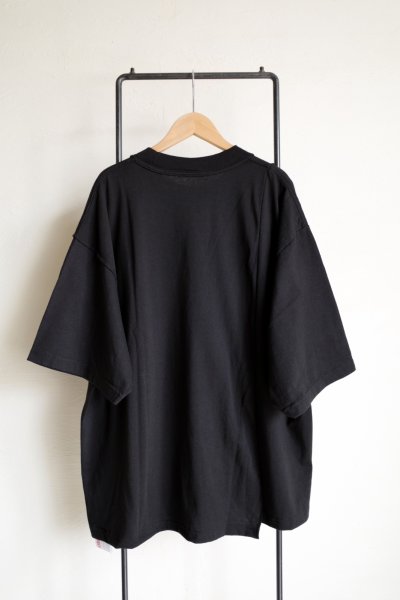 画像2: renewces       "docking T-sh in different sizes"・black×lime green