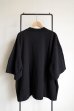 画像2: renewces       "front switching embroidery T-sh"・black×tricolr MATTERS (2)