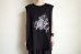 画像8: phebus       TWO BIRDS SLEEVELESS T-SHIRT・BLACK