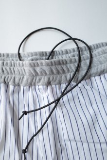 他の写真2: renewces       "combi shorts of different materials"・wht.blue×grey