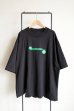 画像1: renewces       "docking T-sh in different sizes"・black×lime green (1)