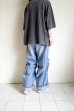 画像13: renewces       "front switching embroidery T-sh"・shadow×monotone NOTHING