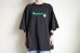 画像7: renewces       "docking T-sh in different sizes"・black×lime green