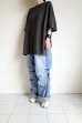 画像11: renewces       "different lengths for front&back T-sh"・off black