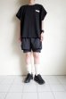 画像9: Y,IWO       "Totally Awesome"cap sleeve・teal×black