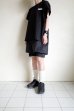 画像10: Y,IWO       "Totally Awesome"cap sleeve・teal×black