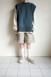 画像11: NEXUSVII.       DAMAGED CREW VEST・FADE GREEN
