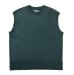 画像1: NEXUSVII.       DAMAGED CREW VEST・FADE GREEN (1)