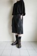 画像7: FOLL       ramie oxford baggy shorts・black