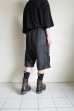 画像9: FOLL       ramie oxford baggy shorts・black