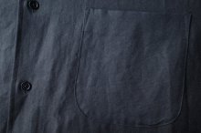 他の写真3: FOLL       ramie oxford authentic daily shirt・navy