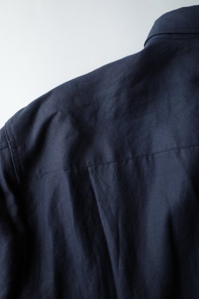 画像6: FOLL       ramie oxford authentic daily shirt・navy