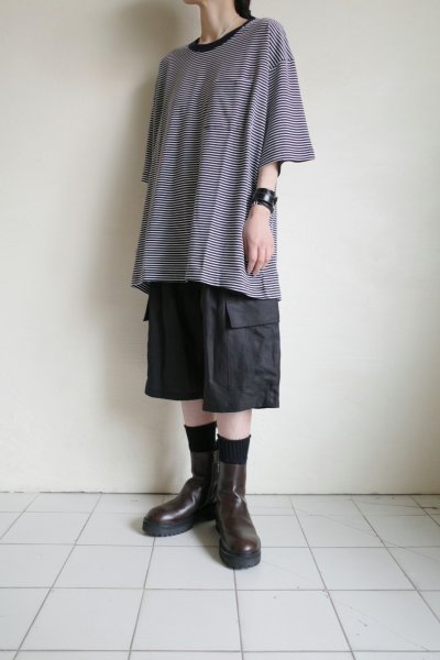 画像7: FOLL       wardrobe border tee・navy