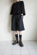 画像7: FOLL       summer wool wardrobe baggy shorts・black