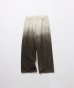 画像1: FOLL       gradation bleach&dyed wardrobe jeans・brown (1)