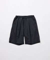 FOLL       summer wool wardrobe baggy shorts・stripe