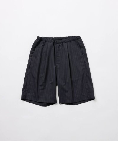 画像1: FOLL       summer wool wardrobe baggy shorts・stripe