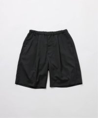 FOLL       summer wool wardrobe baggy shorts・black