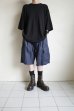 画像13: FOLL       ramie oxford baggy shorts・navy