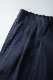 他の写真3: FOLL       ramie oxford baggy shorts・navy