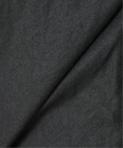 画像2: FOLL       ramie oxford authentic daily shirt・black