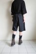 画像9: FOLL       summer wool wardrobe baggy shorts・black