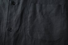 他の写真3: FOLL       ramie oxford authentic daily shirt・black