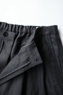 他の写真2: FOLL       ramie oxford baggy shorts・black