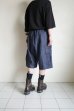 画像12: FOLL       ramie oxford baggy shorts・navy