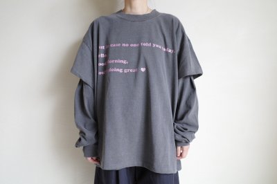 画像11: renewces       "3way Layered T-sh"・just in case
