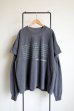 画像1: renewces       "3way Layered T-sh"・LINGNE DE KARMAN (1)