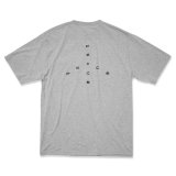  GARBAGE      POCKET TEE (BIG PEACE)・ASH GREY