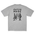  GARBAGE      POCKET TEE (DEPESCE MODE)・ASH.GREY