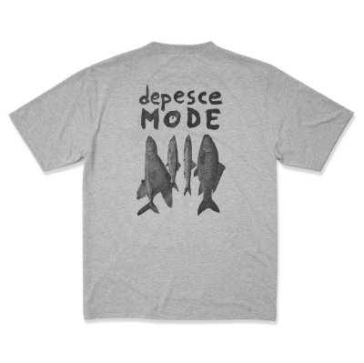 画像1:  GARBAGE      POCKET TEE (DEPESCE MODE)・ASH.GREY