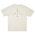  GARBAGE      POCKET TEE (BIG PEACE)・O.WHITE